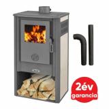 BLIST KONZUL LM acél lemez fatüzelésű kályha szett