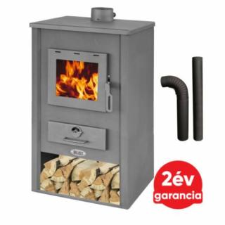BLIST B1 EKO acél lemez fatüzelésű kályha szett