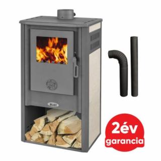BLIST KONZUL LM acél lemez fatüzelésű kályha szett